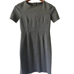 J.Crew Gray Short Sleeve Dress